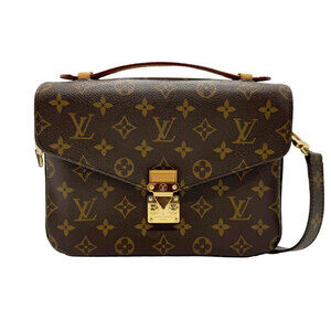 Louis Vuitton Metis Monogram Canvas Shoulder Bag Brown